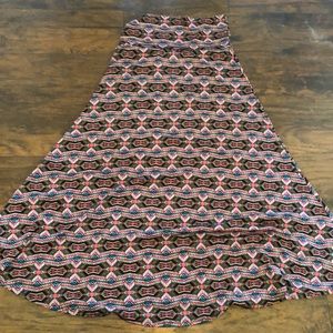 Lularoe Aztec Maxi skirt